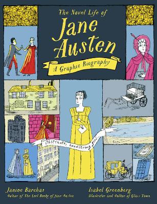 Book cover for The Novel Life of Jane Austen