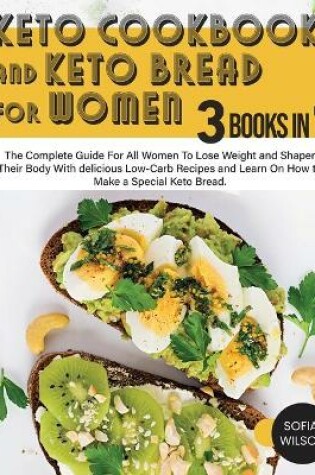 Cover of Keto Cookbook and keto Bread for Women