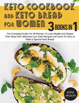 Cover of Keto Cookbook and keto Bread for Women