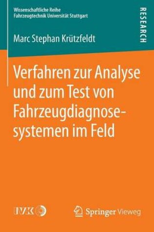 Cover of Verfahren Zur Analyse Und Zum Test Von Fahrzeugdiagnosesystemen Im Feld