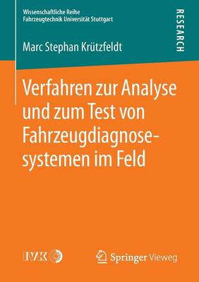 Cover of Verfahren Zur Analyse Und Zum Test Von Fahrzeugdiagnosesystemen Im Feld