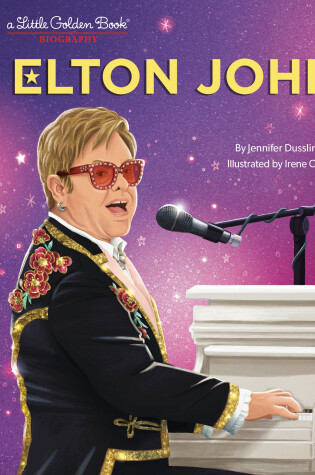 Cover of Elton John: A Little Golden Book Biography