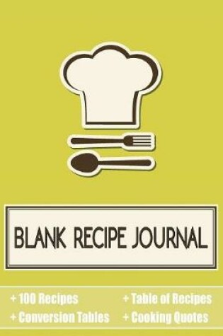 Cover of Blank Recipe Journal