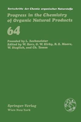 Cover of Fortschritte der Chemie organischer Naturstoffe / Progress in the Chemistry of Organic Natural Products