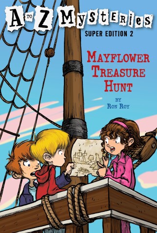 Book cover for A to Z Mysteries Super Edition 2: Mayflower Treasure Hunt