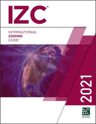 Book cover for 2021 International Zoning Code