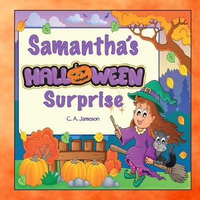 Book cover for Samantha's Halloween Surprise (Personalized Books for Children)