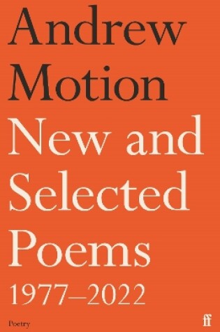 Cover of New and Selected Poems 1977–2022
