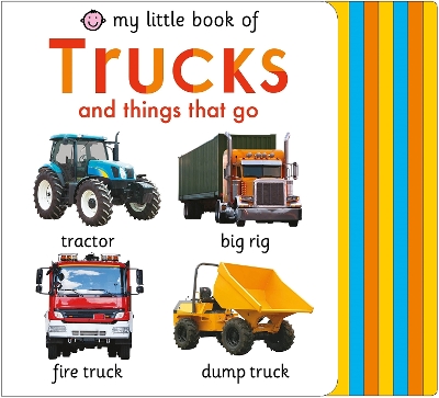 Book cover for My Little Book of Trucks