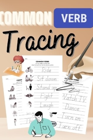 Cover of Common Verbs Tracing Workbook