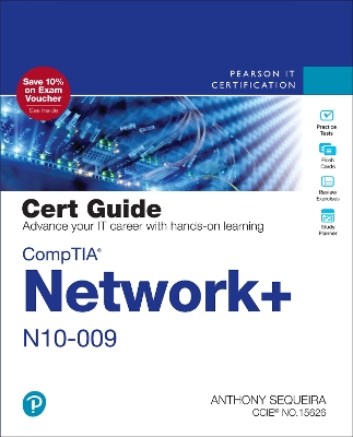 Cover of CompTIA Network+ N10-009 Cert Guide