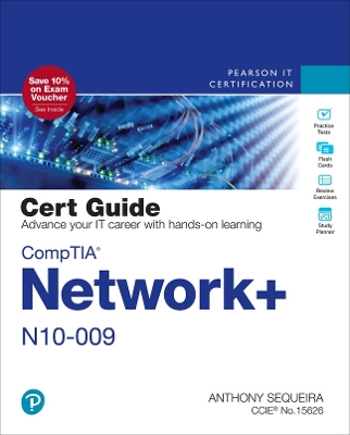 Book cover for CompTIA Network+ N10-009 Cert Guide