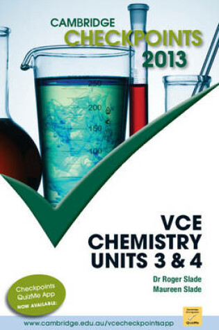 Cover of Cambridge Checkpoints VCE Chemistry Units 3 and 4 2013