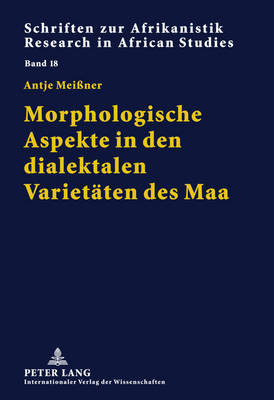 Book cover for Morphologische Aspekte in Den Dialektalen Varietaeten Des Maa
