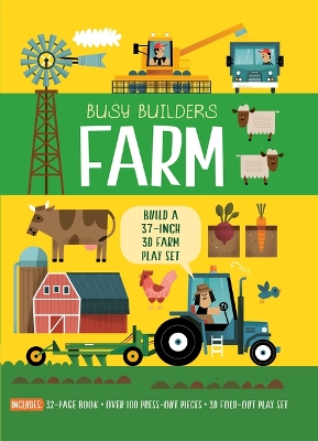 Book cover for Busy Builders: Farm