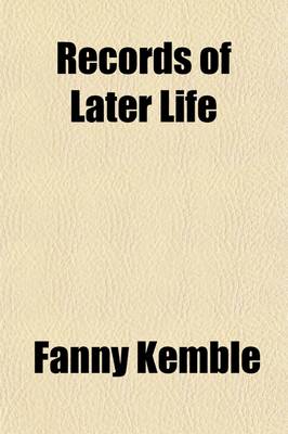 Book cover for Records of Later Life (Volume 3)