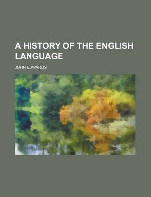 Book cover for A History of the English Language