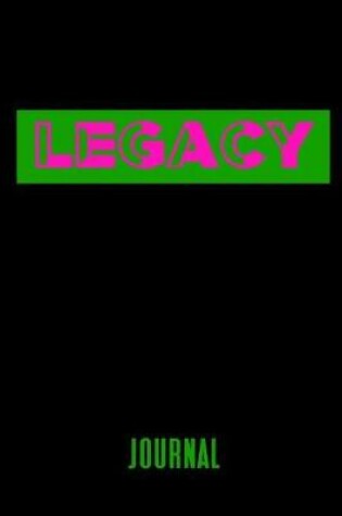 Cover of Legacy Journal