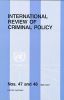 Cover of The International Review of Criminal Policy