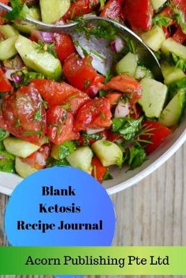 Book cover for Blank Ketosis Recipe Journal