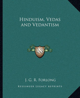 Book cover for Hinduism, Vedas and Vedantism