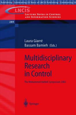 Cover of Multidisciplinary Research in Control