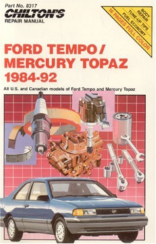 Cover of Ford Tempo/Mercury Topaz 1984-92