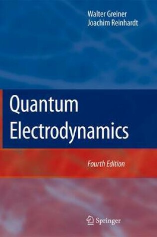 Cover of Quantum Electrodynamics