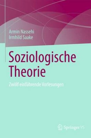 Cover of Soziologische Theorie