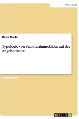 Cover of Typologie von Seniorenimmobilien auf der Angebotsseite