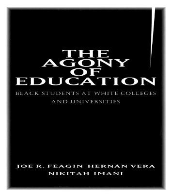 Book cover for The Agony of Education