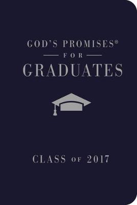 Book cover for God's Promises for Graduates: Class of 2017 - Navy