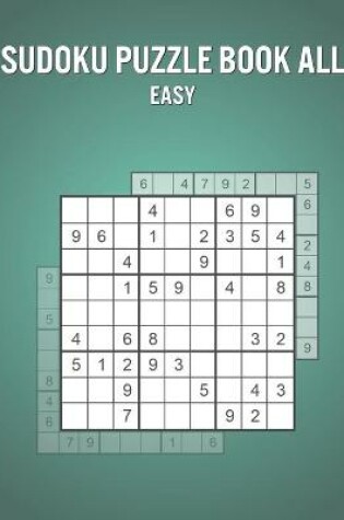 Cover of Sudoku Puzzle Book All Easy