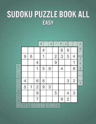 Book cover for Sudoku Puzzle Book All Easy