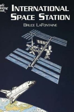 Cover of Int Space Station Colouring Book