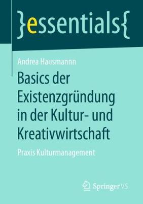 Cover of Basics der Existenzgründung in der Kultur- und Kreativwirtschaft