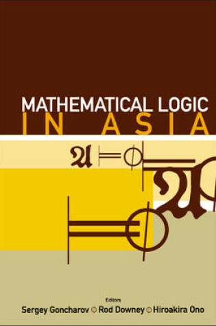 Cover of Mathematical Logic in Asia
