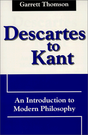 Book cover for Descartes to Kant
