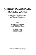 Cover of Gerontological Social Work