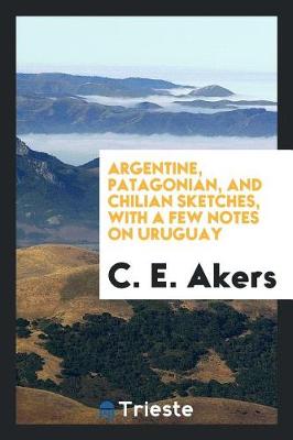 Book cover for Argentine, Patagonian, and Chilian Sketches [microform], with a Few Notes on Uruguay