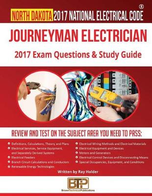 Book cover for North Dakota 2017 Journeyman Electrician Study Guide