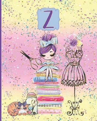 Book cover for My Sewing Notebook Z