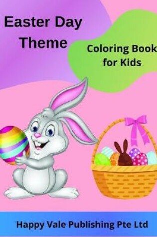 Cover of Easter Day Theme Coloring Book for Kids