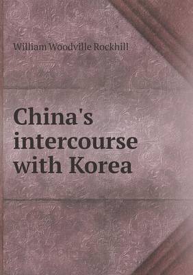 Book cover for China's intercourse with Korea