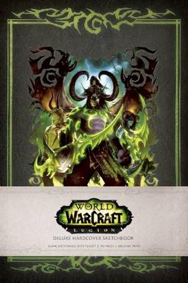 Cover of World of Warcraft: Legion Hardcover Blank Sketchbook