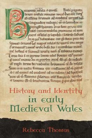 Cover of History and Identity in Early Medieval Wales