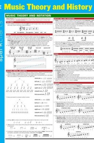 Cover of Music Theory and History SparkCharts
