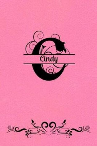 Cover of Split Letter Personalized Name Journal - Cindy