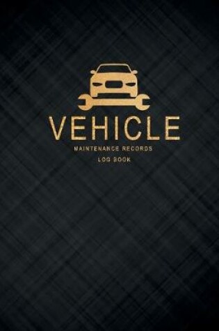 Cover of vehicle maintenance records log book