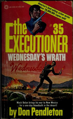 Book cover for Executioner-Wednesday's Wrath
